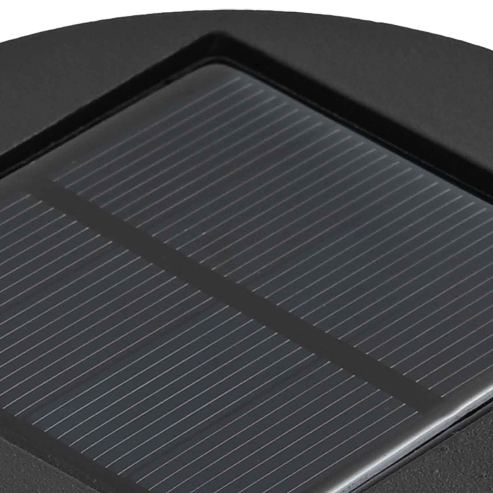 Solar LED Weg Licht 2 stk. Warmes Weiß 18 x 18 x 80 cm