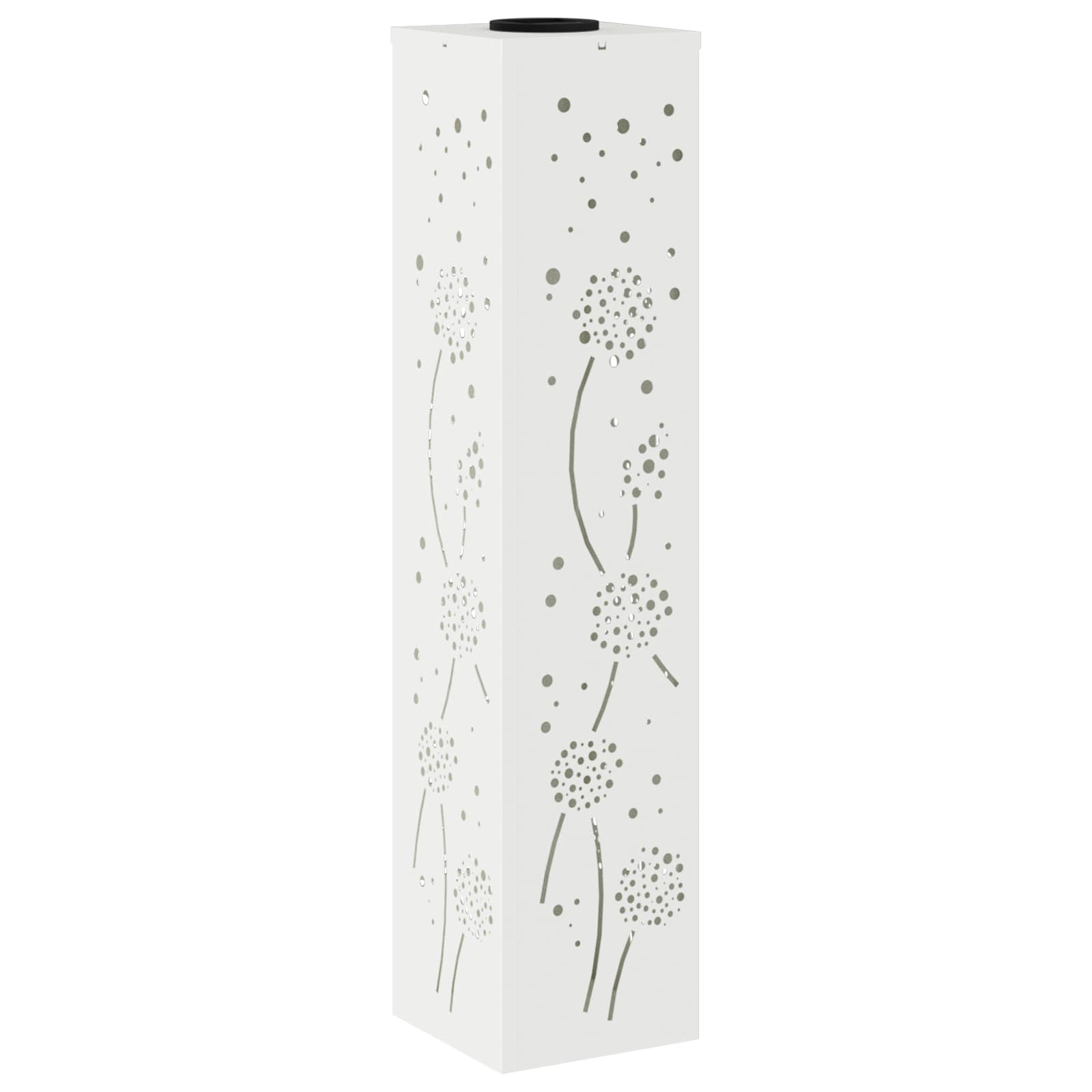 Solar LED Weg Licht 2 stk. Warmes Weiß 18 x 18 x 80 cm