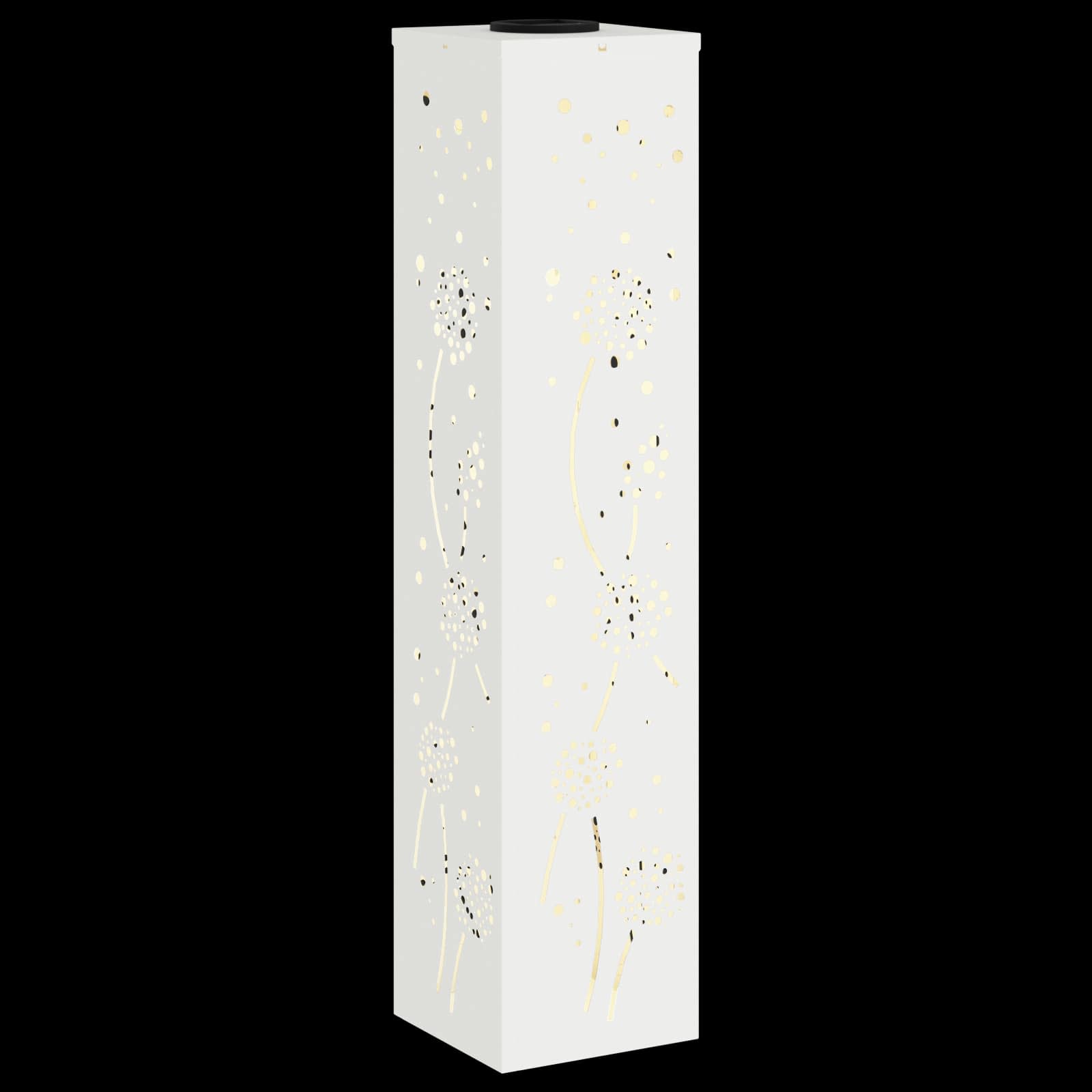Solar LED Weg Licht 2 stk. Warmes Weiß 18 x 18 x 80 cm