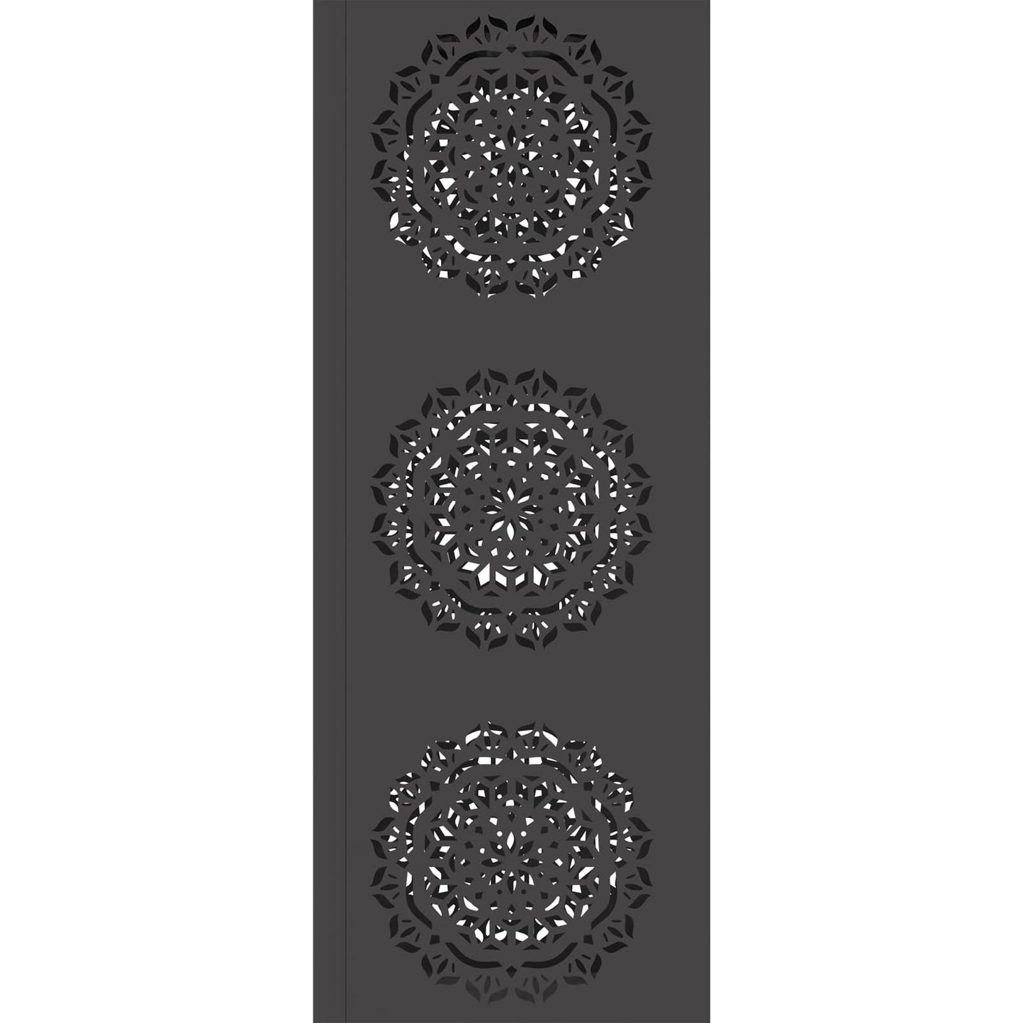 Solar LED Weg Licht 2 stk. Warmes Weiß 18 x 18 x 50 cm
