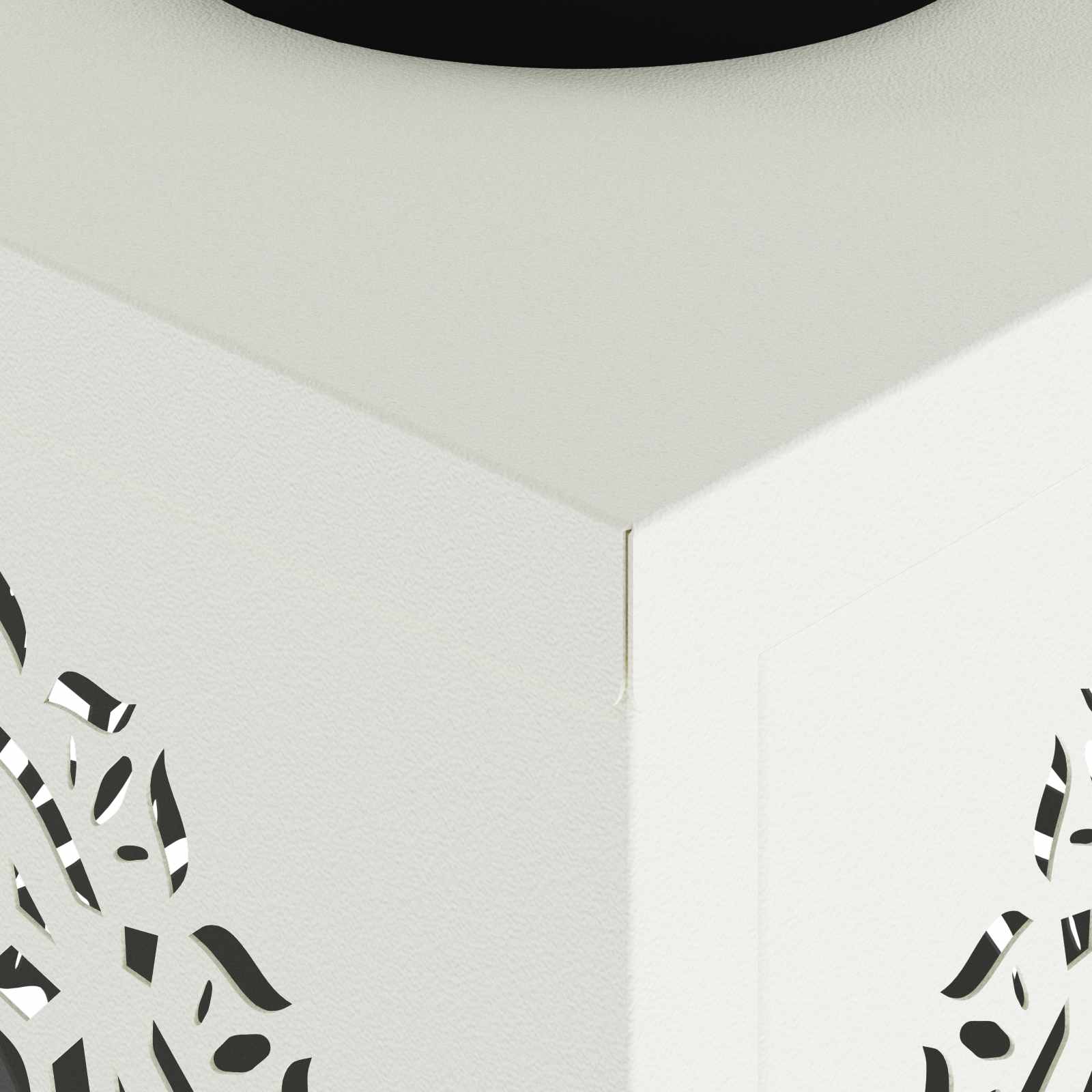 Solar LED Weg Licht 2 stk. Warmes Weiß 18 x 18 x 50 cm