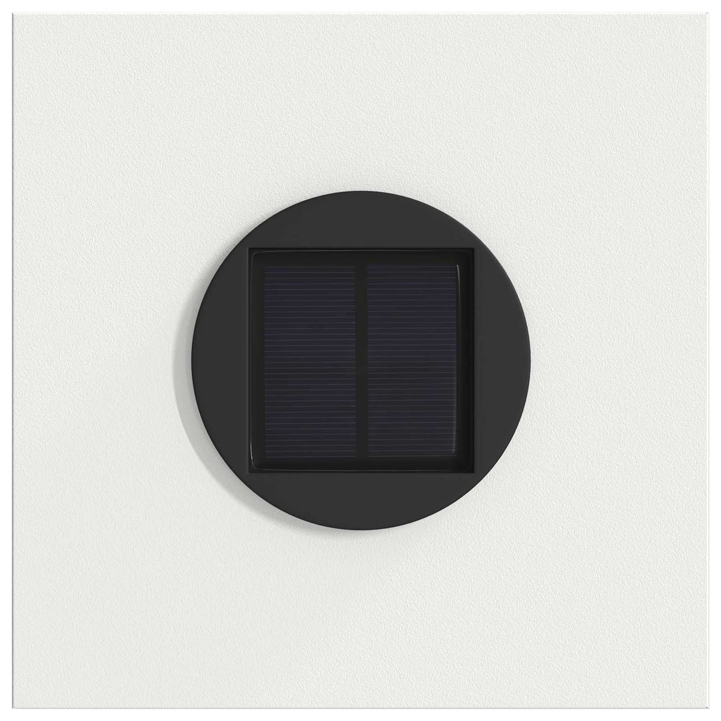 Solar LED Weg Licht 2 stk. Warmes Weiß 18 x 18 x 50 cm
