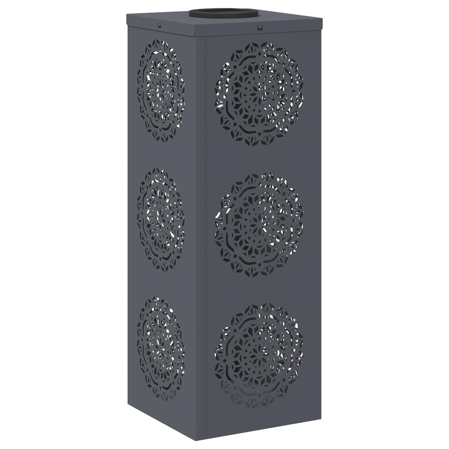 Solar LED Weg Licht 2 stk. Warmes Weiß 18 x 18 x 50 cm