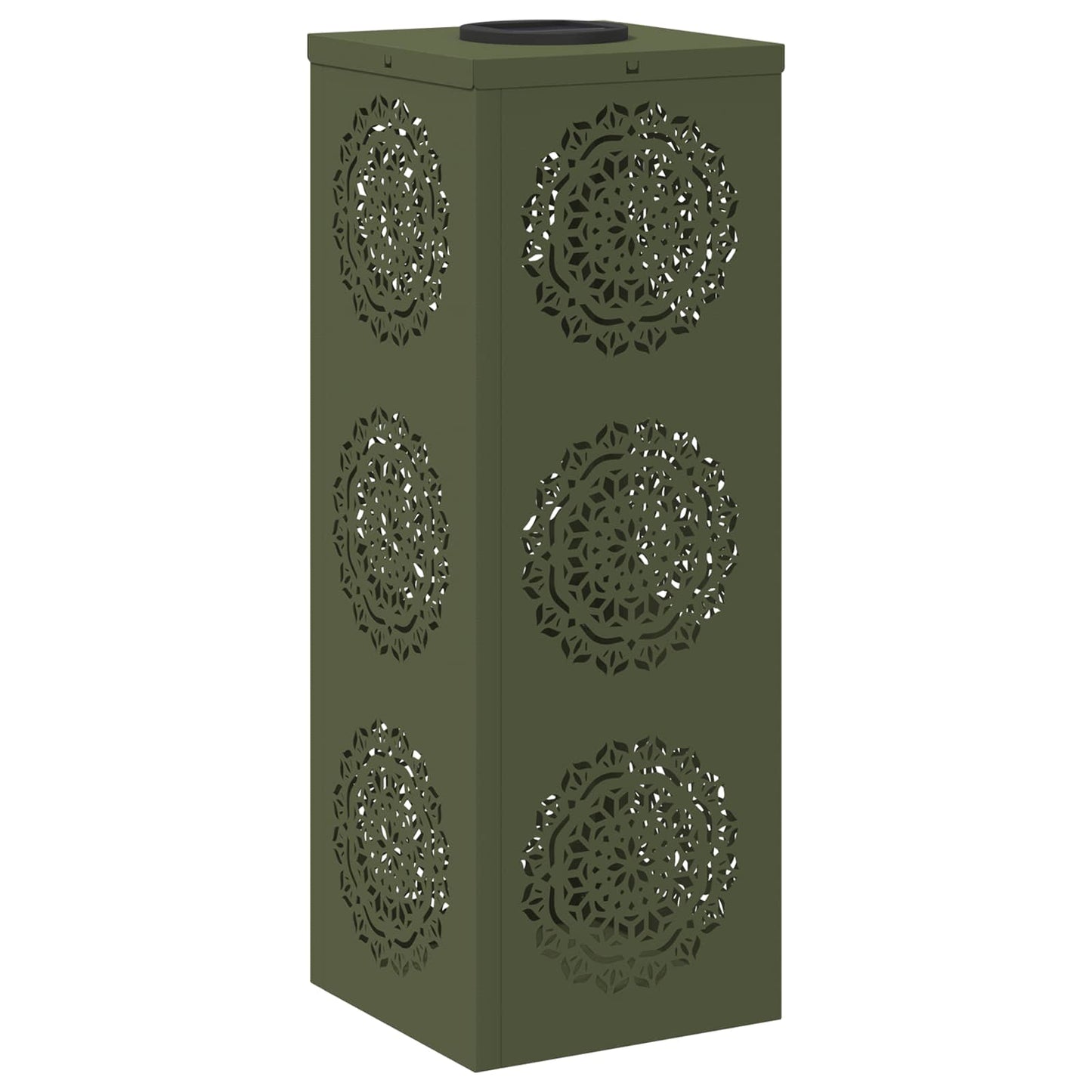 Solar LED Weg Licht 2 stk. Warmes Weiß 18 x 18 x 50 cm