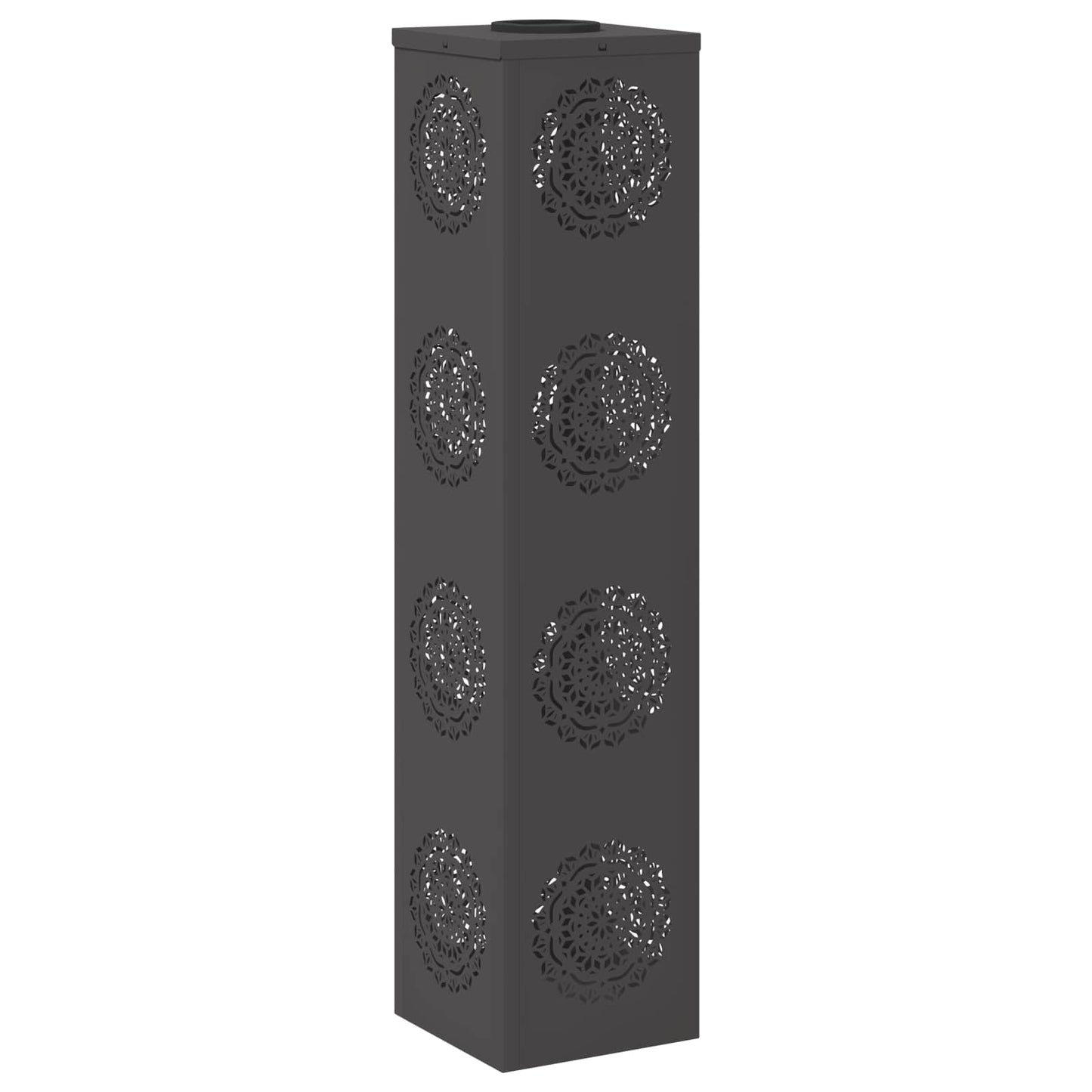 Solar LED Weg Licht 2 stk. Warmes Weiß 18 x 18 x 80 cm