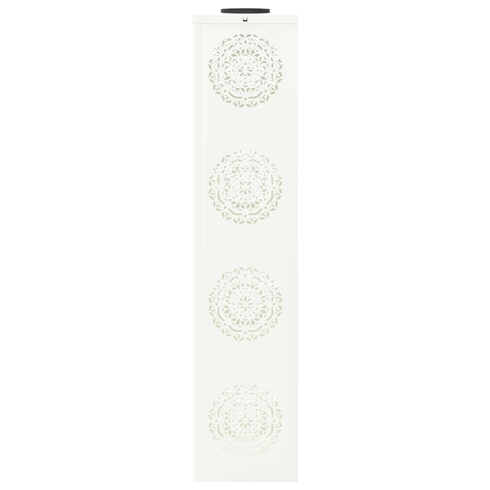 Solar LED Weg Licht 2 stk. Warmes Weiß 18 x 18 x 80 cm