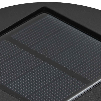 Solar LED Weg Licht 2 stk. Warmes Weiß 18 x 18 x 80 cm