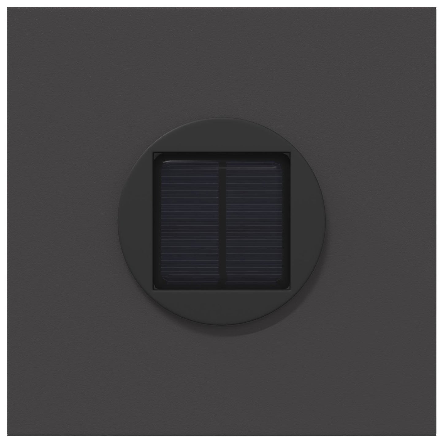Solar LED Weg Licht 2 stk. Warmes Weiß 18 x 18 x 50 cm