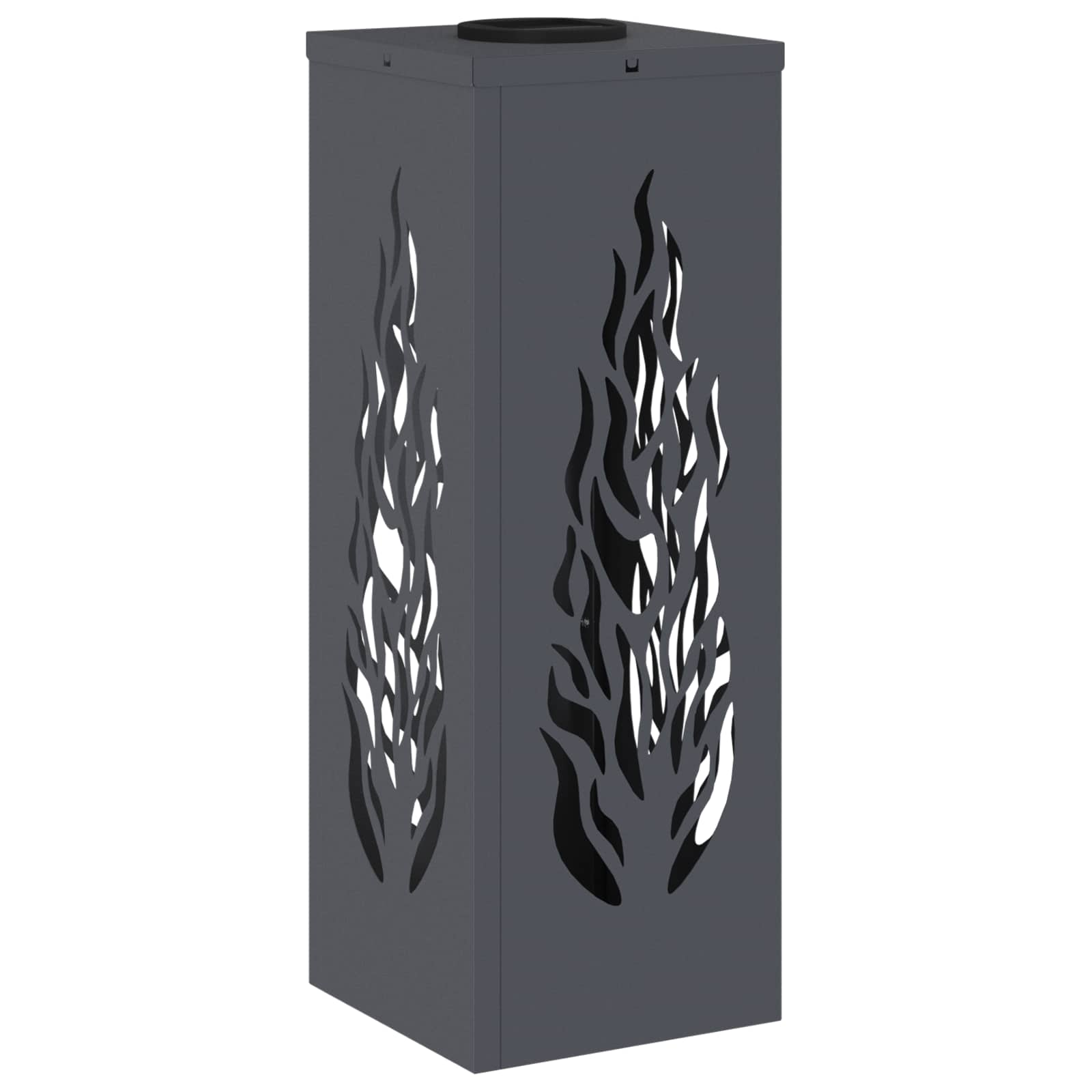 Solar LED Weg Licht 2 stk. Warmes Weiß 18 x 18 x 50 cm