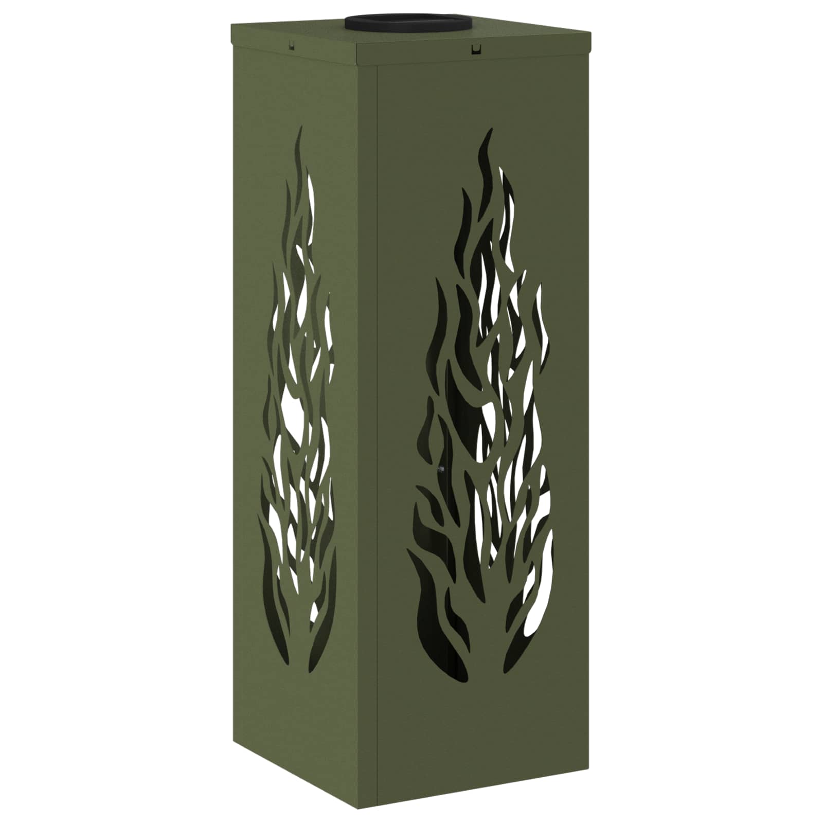 Solar LED Weg Licht 2 stk. Warmes Weiß 18 x 18 x 50 cm