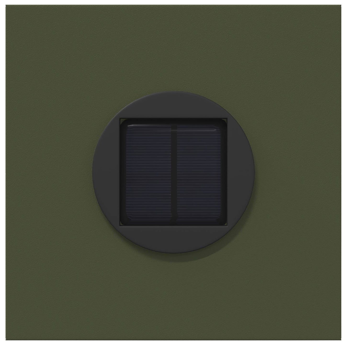 Solar LED Weg Licht 2 stk. Warmes Weiß 18 x 18 x 50 cm