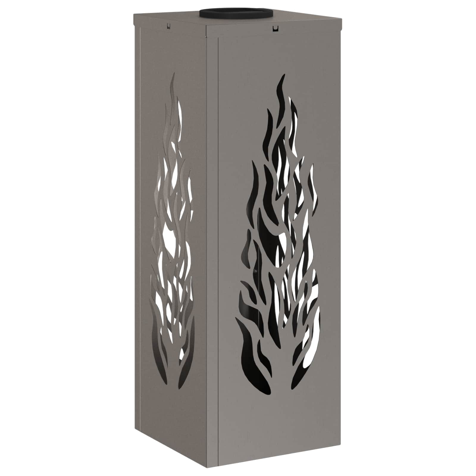 Solar LED Weg Licht 2 stk. Warmes Weiß 18 x 18 x 50 cm