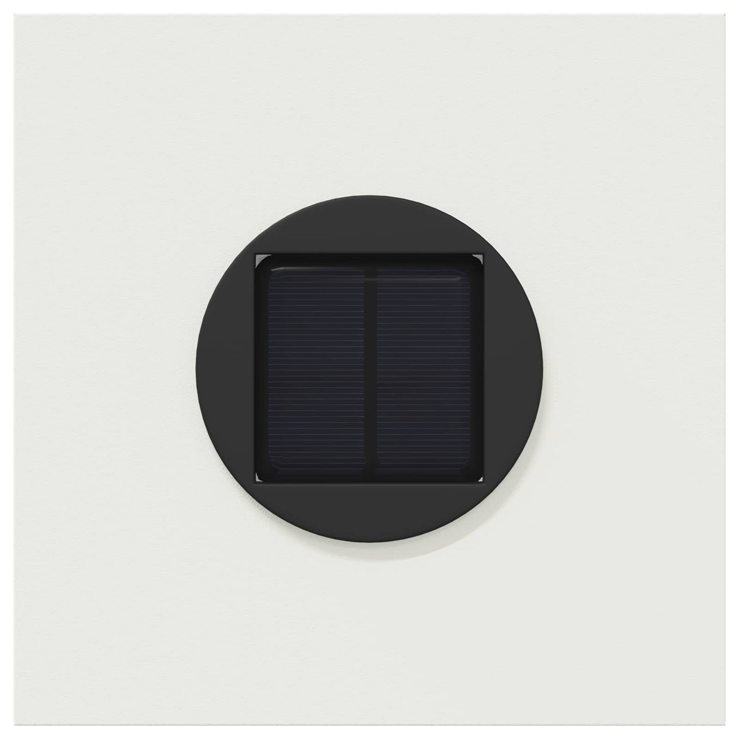 Solar LED Weg Licht 2 stk. Warmes Weiß 18 x 18 x 80 cm