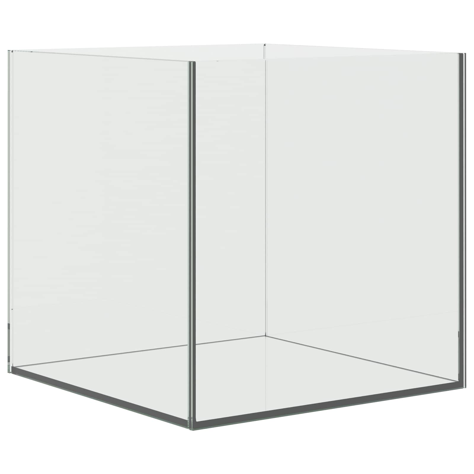 Aquarium mit Speicher Transparent 30 x 30 x 30 cm Glas