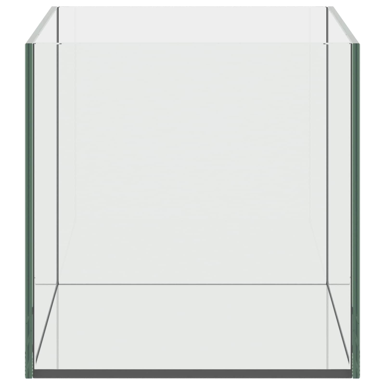 Aquarium mit Speicher Transparent 40 x 25 x 25 cm Glas