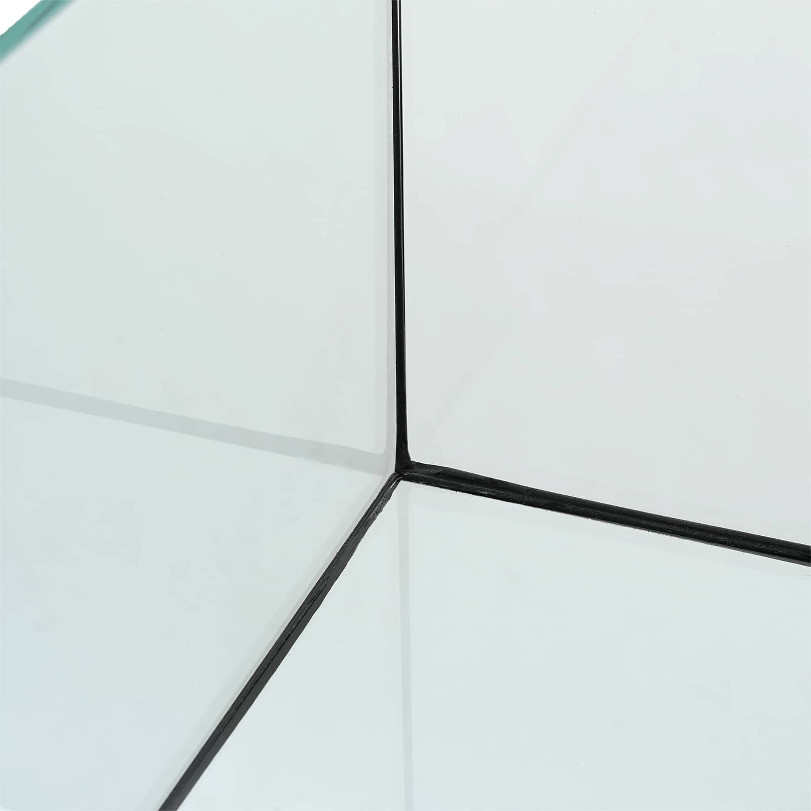 Aquarium mit Speicher Transparent 60 x 35 x 40 cm Glas