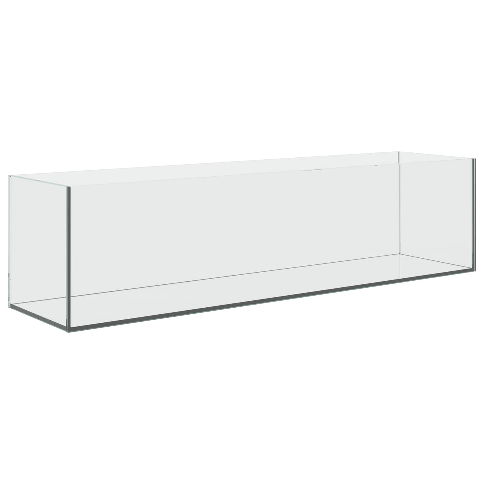 Aquarium mit Speicher Transparent 80 x 20 x 20 cm Glas