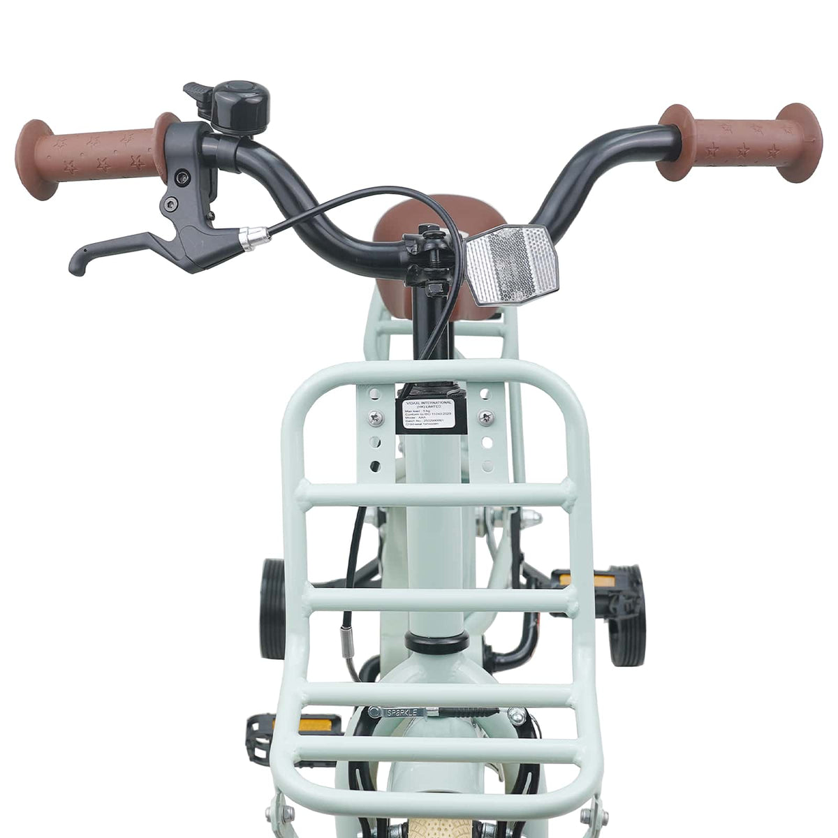 Kinderfahrrad 12 Zoll for 2 to 4 years old Hellgrün