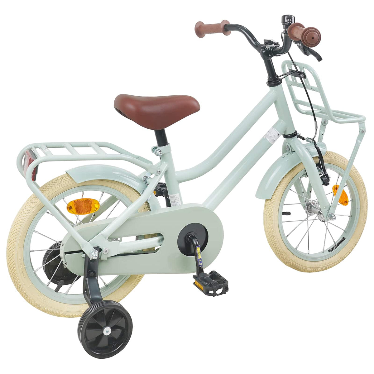 Kinderfahrrad 12 Zoll for 2 to 4 years old Hellgrün