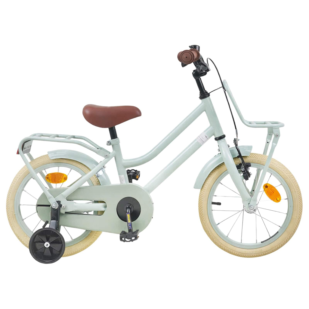 Kinderfahrrad 12 Zoll for 2 to 4 years old Hellgrün