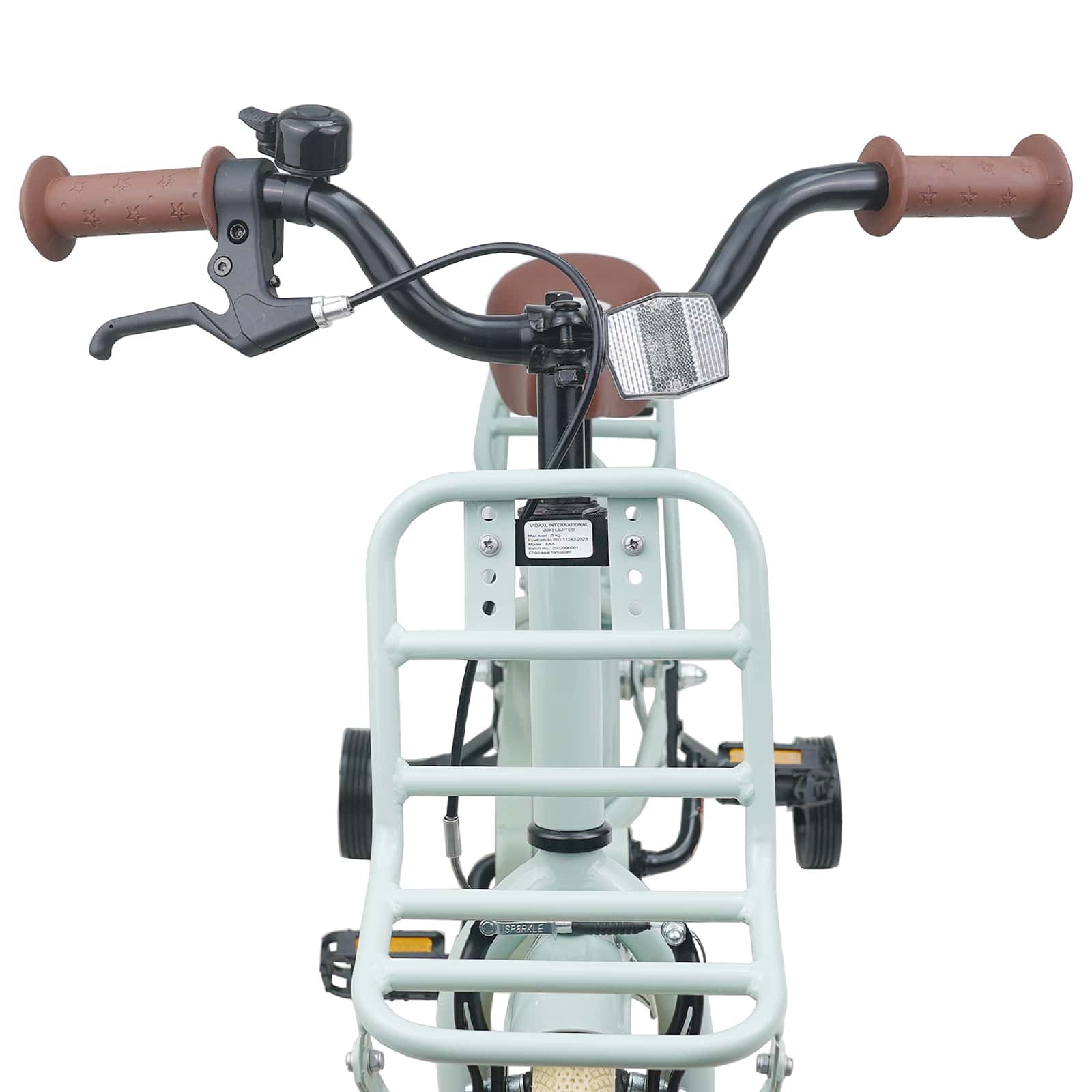 Kinderfahrrad 16 Zoll for 4-6 Years Old Hellgrün