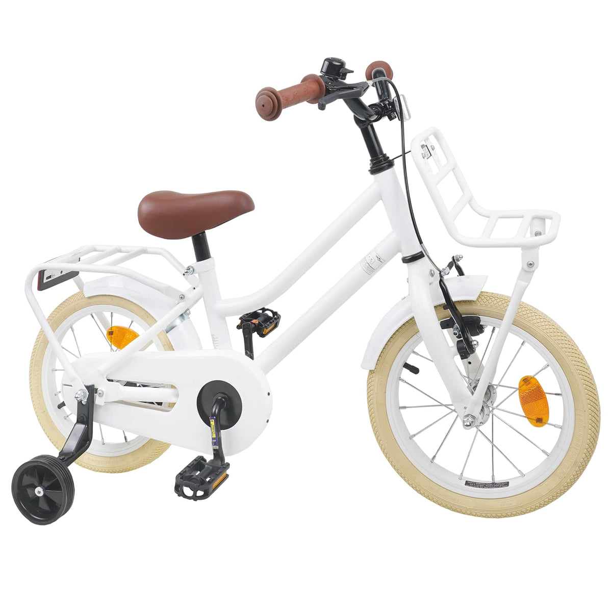 Kinderfahrrad 14 Zoll for 3-5 Years Old Weiß