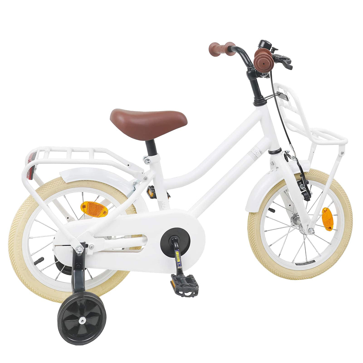 Kinderfahrrad 14 Zoll for 3-5 Years Old Weiß