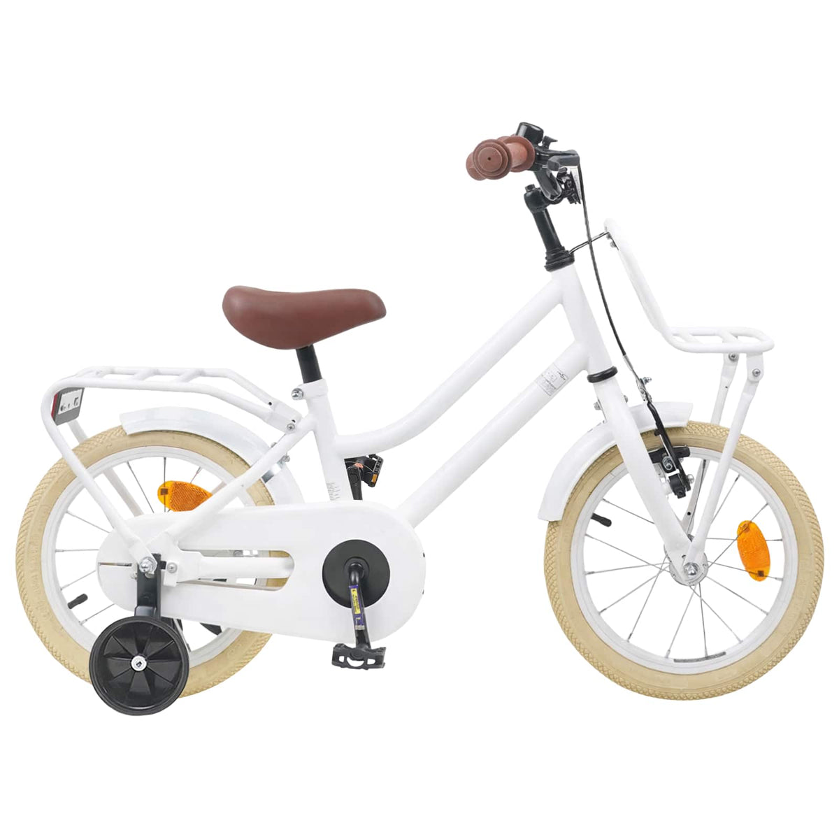 Kinderfahrrad 14 Zoll for 3-5 Years Old Weiß