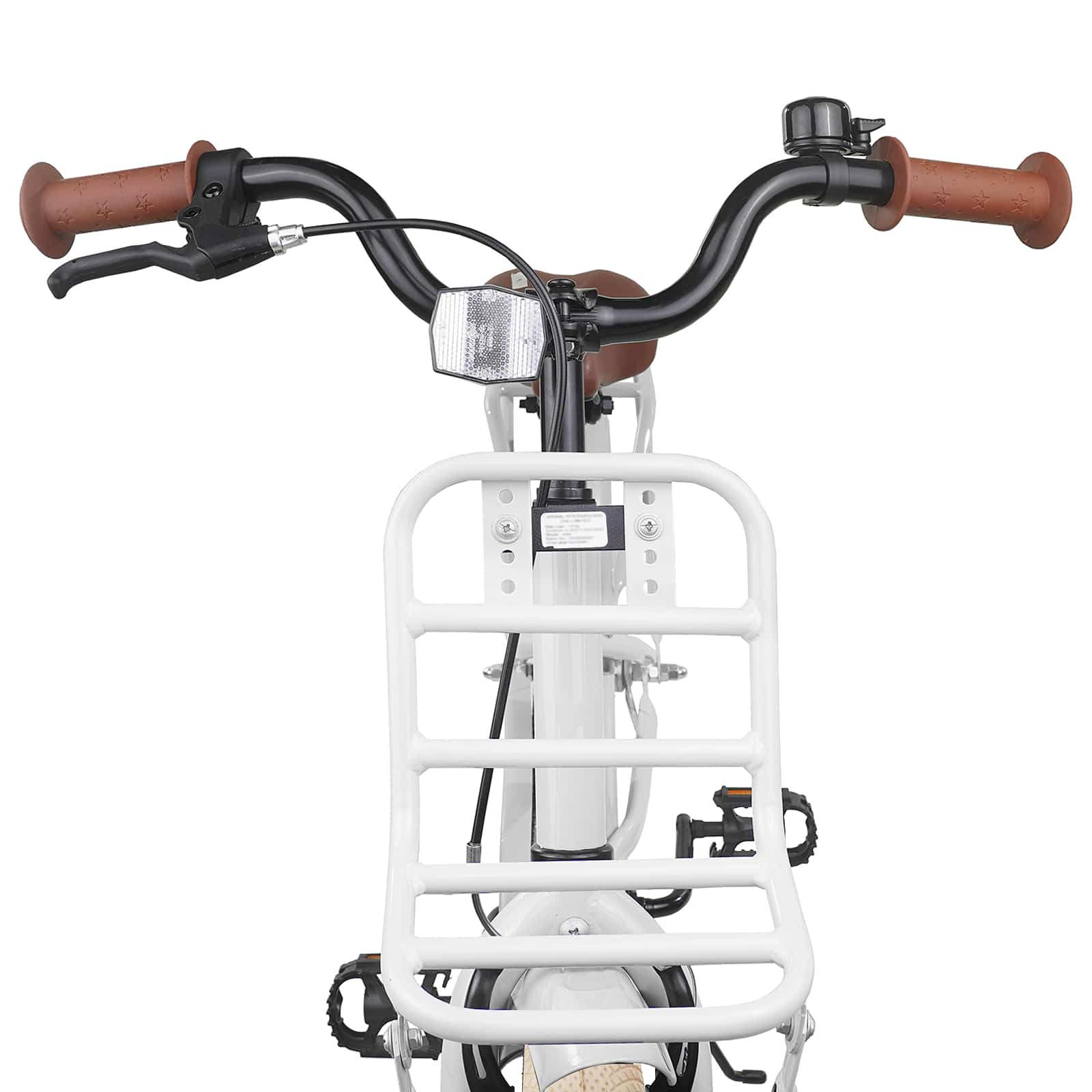 Kinderfahrrad 18 Zoll for 5-7 Years Old Weiß