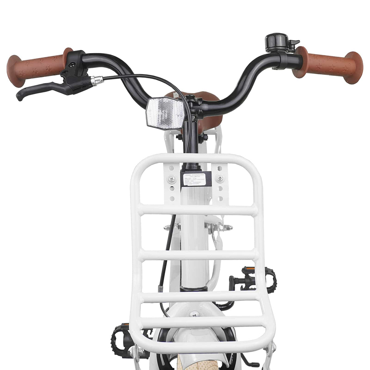 Kinderfahrrad 18 Zoll for 5-7 Years Old Weiß