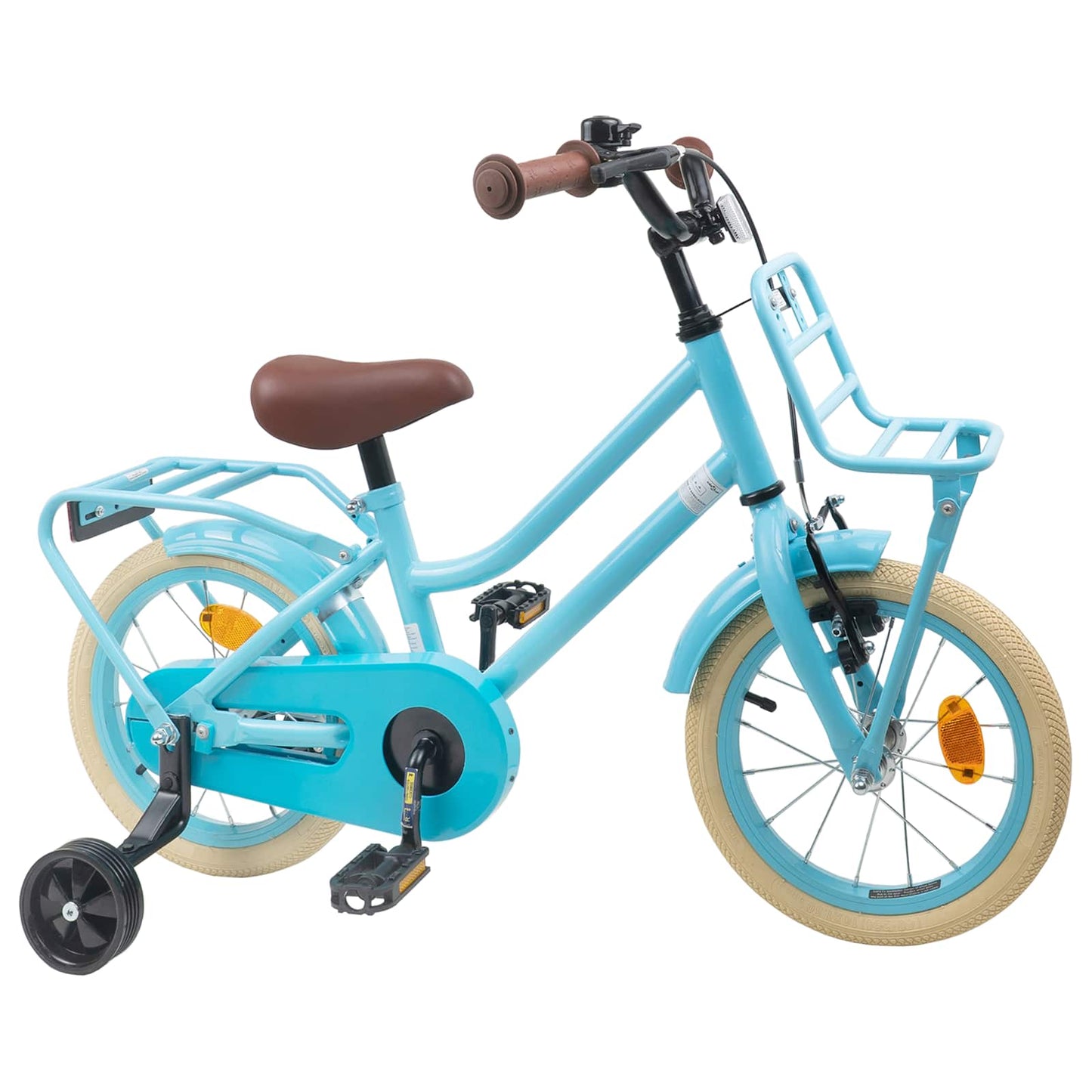 Kinderfahrrad 14 Zoll for 3-5 Years Old Himmelblau