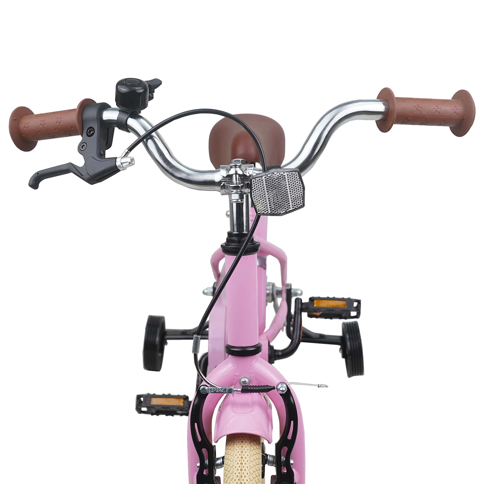 Kinderfahrrad 14 Zoll for 3-5 Years Old Hellrosa