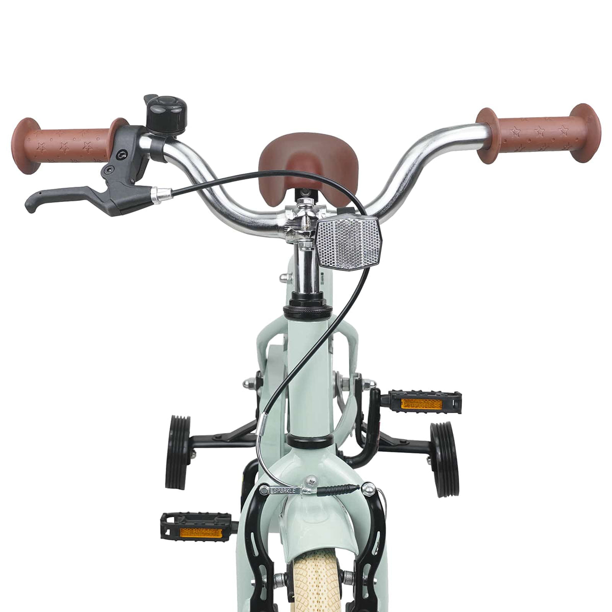 Kinderfahrrad 16 Zoll for 4-6 Years Old Hellgrün