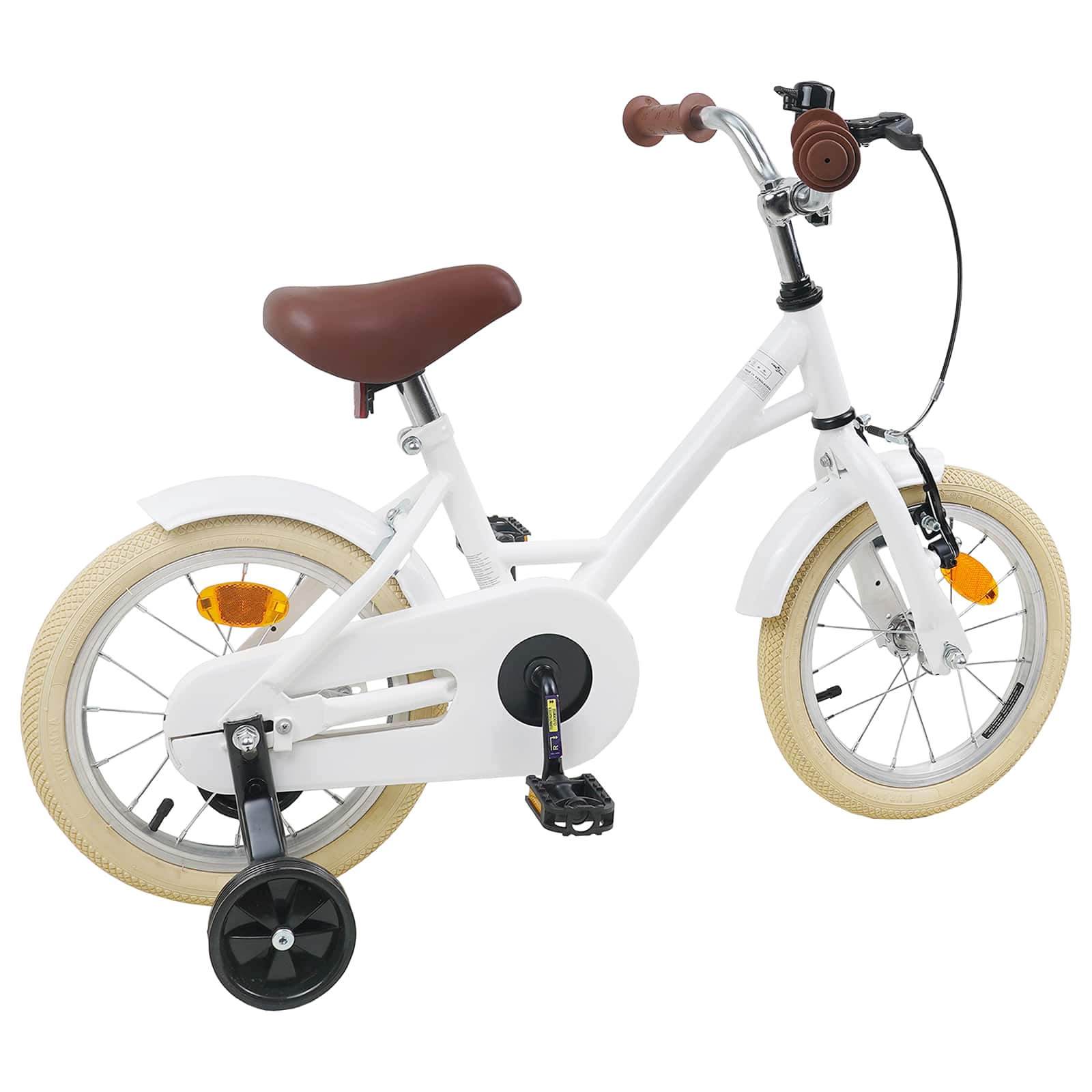Kinderfahrrad 12 Zoll for 2 to 4 years old Weiß