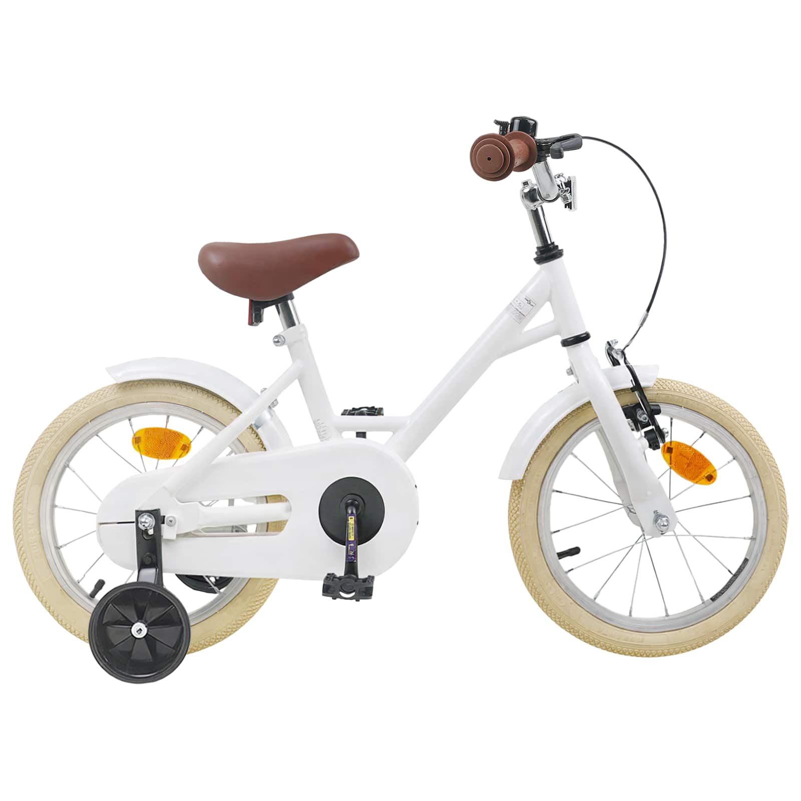 Kinderfahrrad 12 Zoll for 2 to 4 years old Weiß