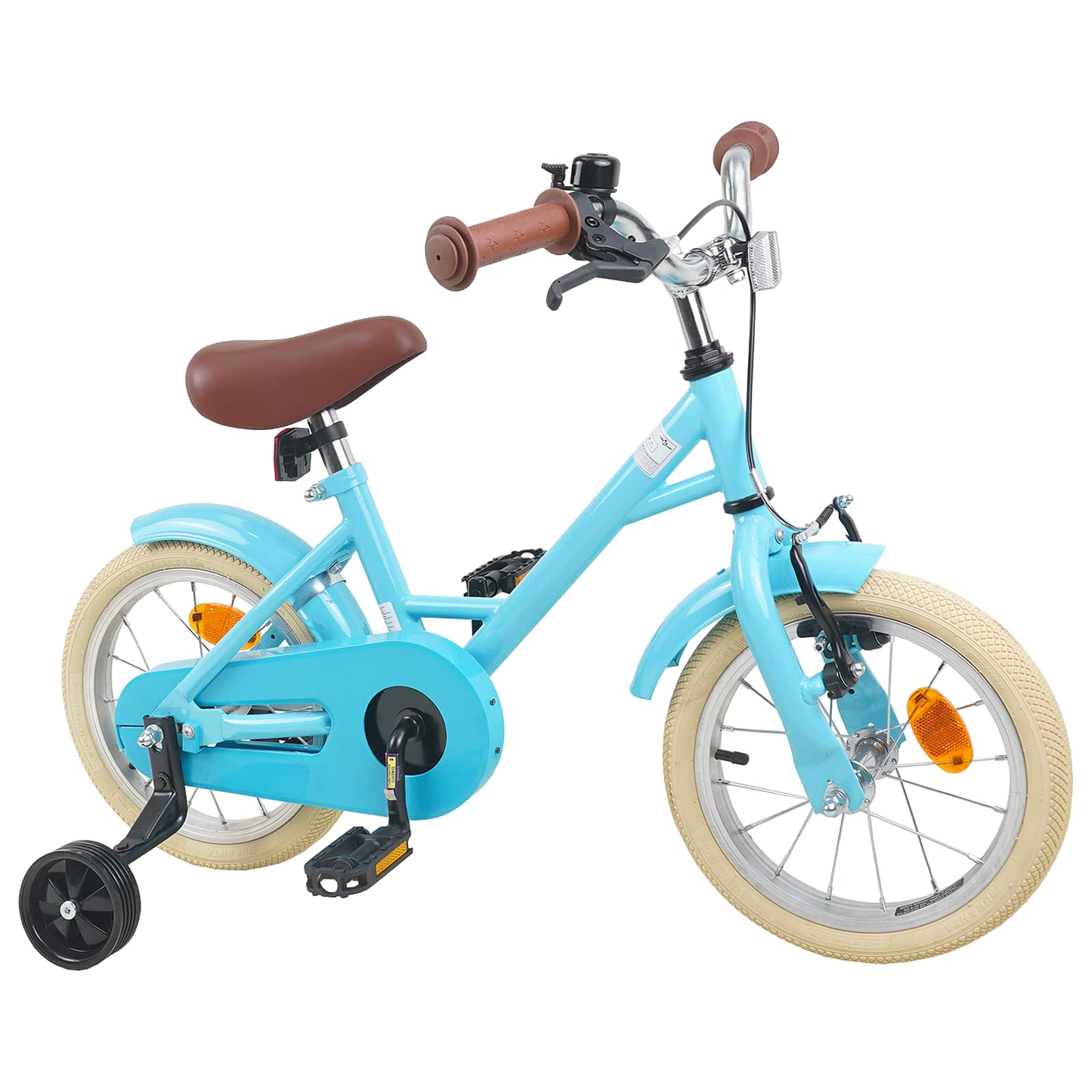 Kinderfahrrad 16 Zoll for 4-6 Years Old Himmelblau