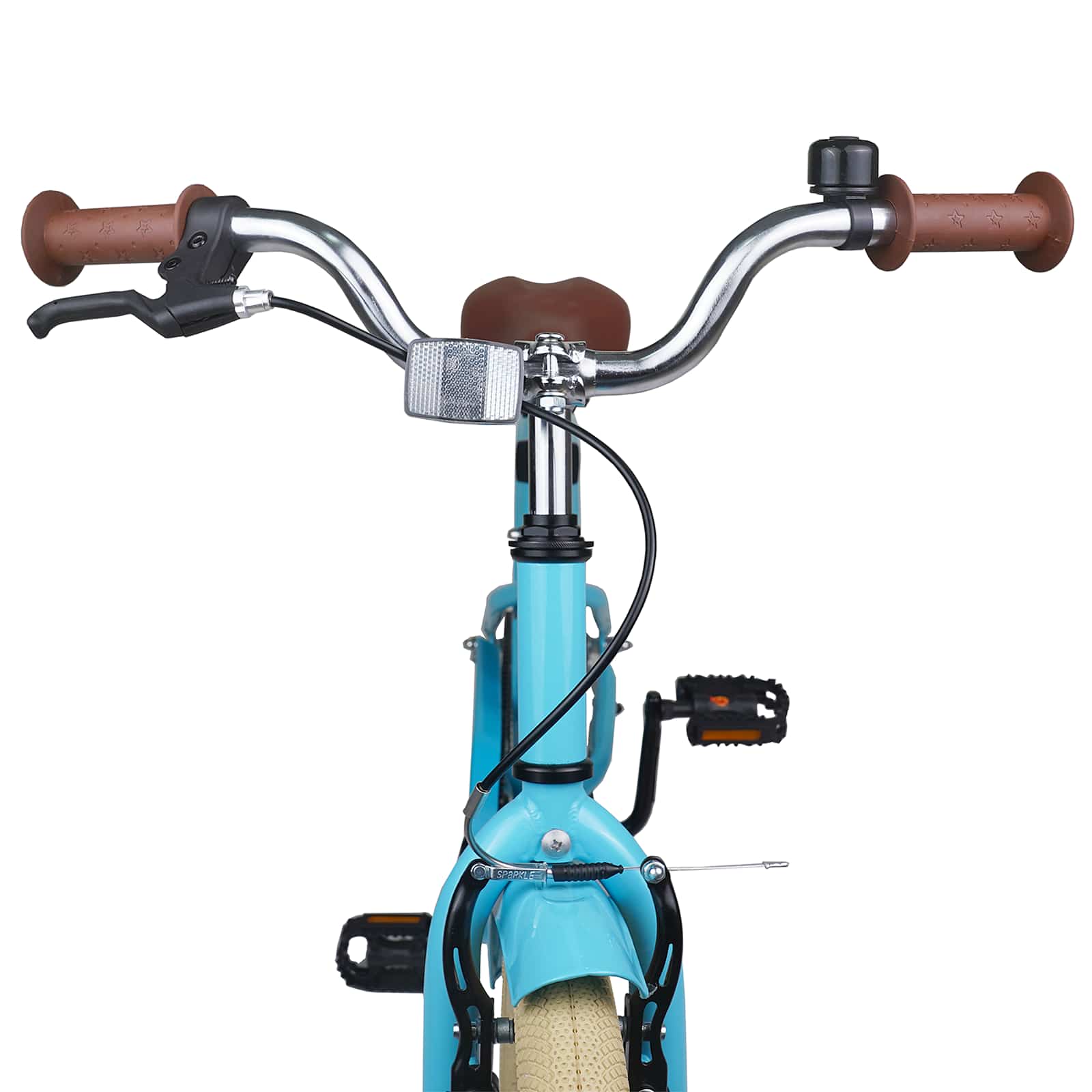 Kinderfahrrad 18 Zoll for 5-7 Years Old Himmelblau