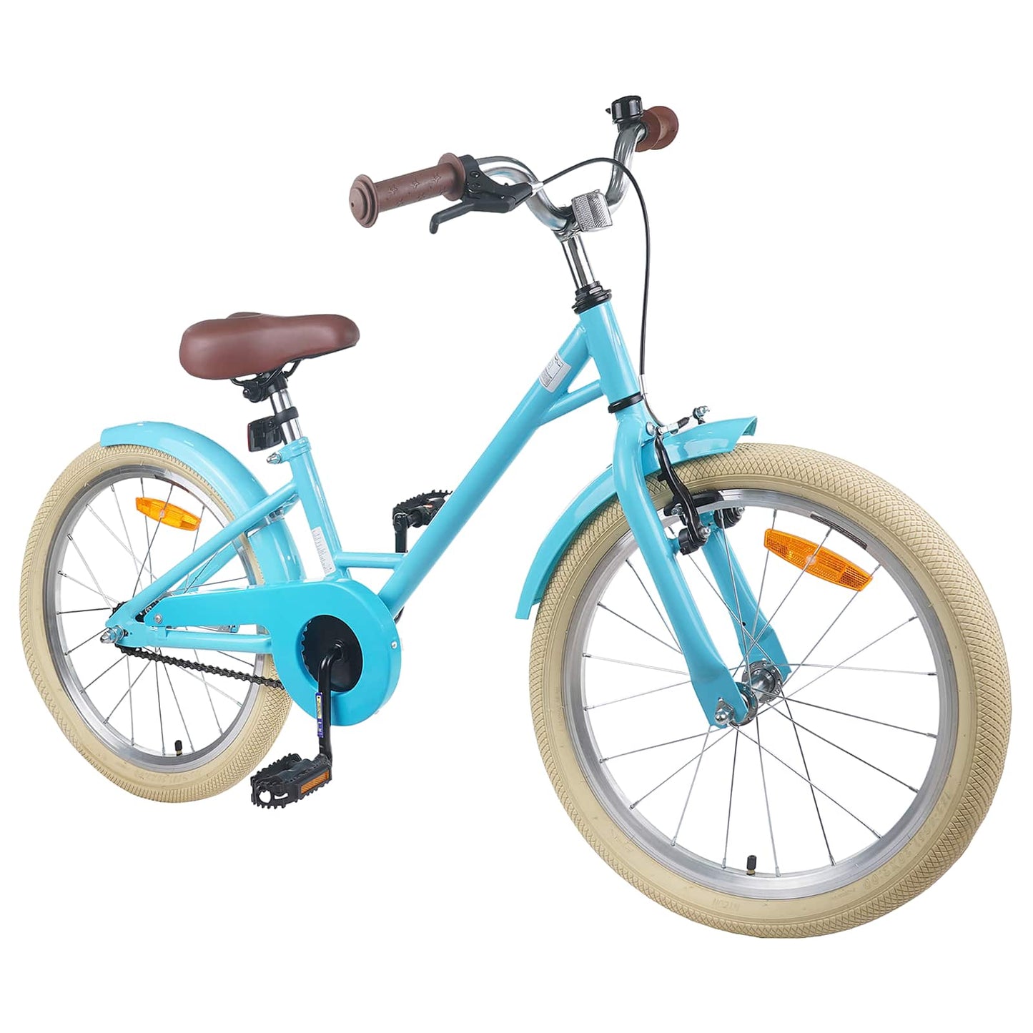 Kinderfahrrad 18 Zoll for 5-7 Years Old Himmelblau