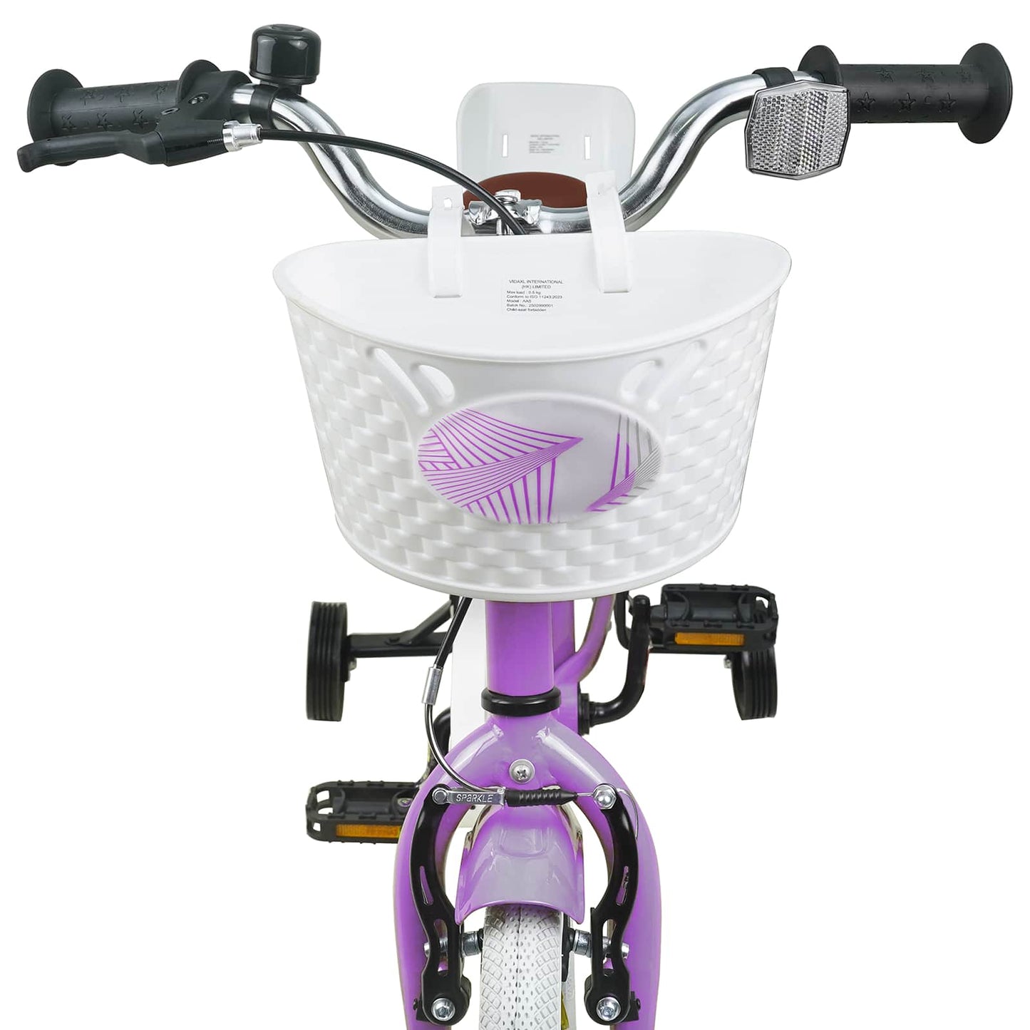 Kinderfahrrad 16 Zoll für 4-6 Jahre alt Lila