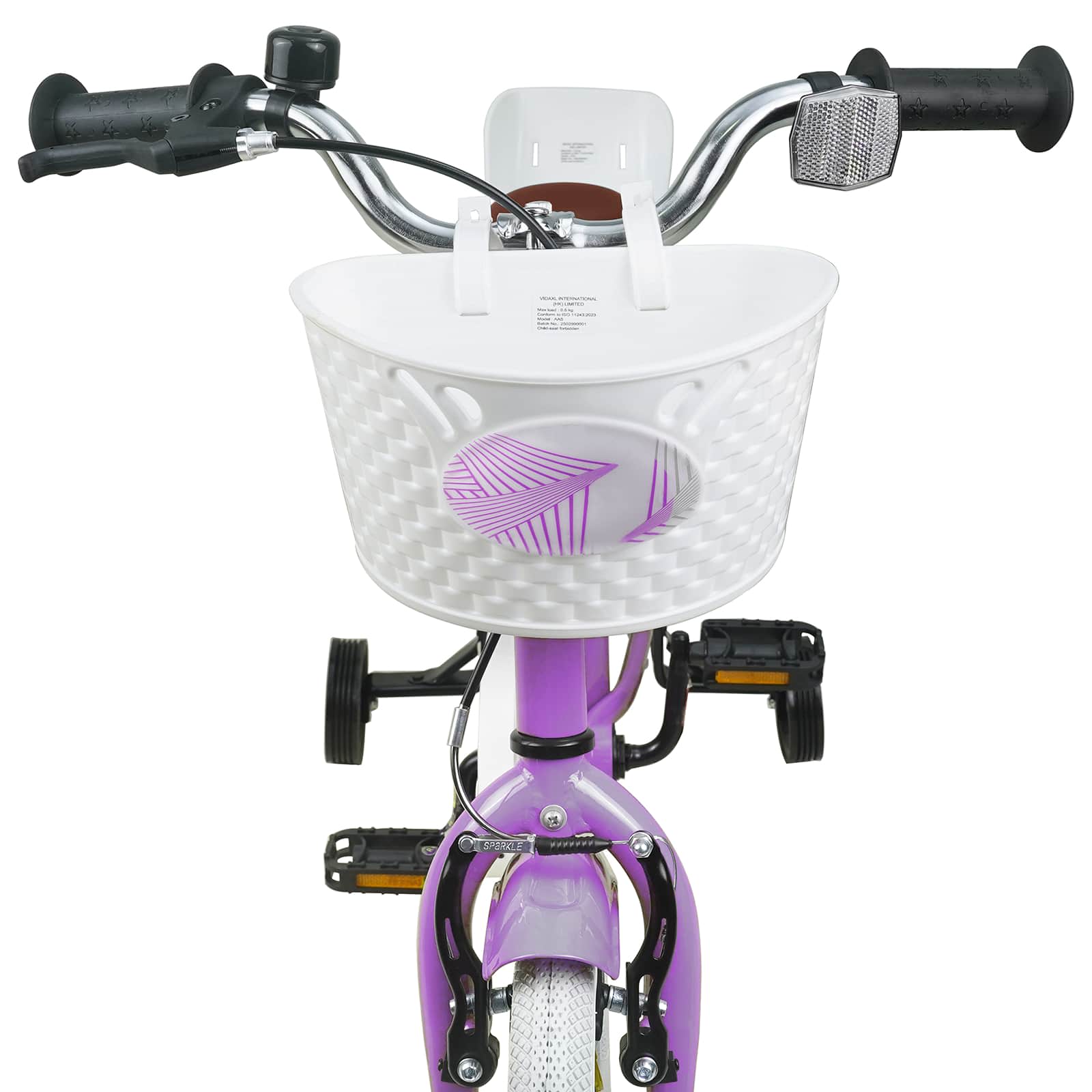 Kinderfahrrad 16 Zoll für 4-6 Jahre alt Lila