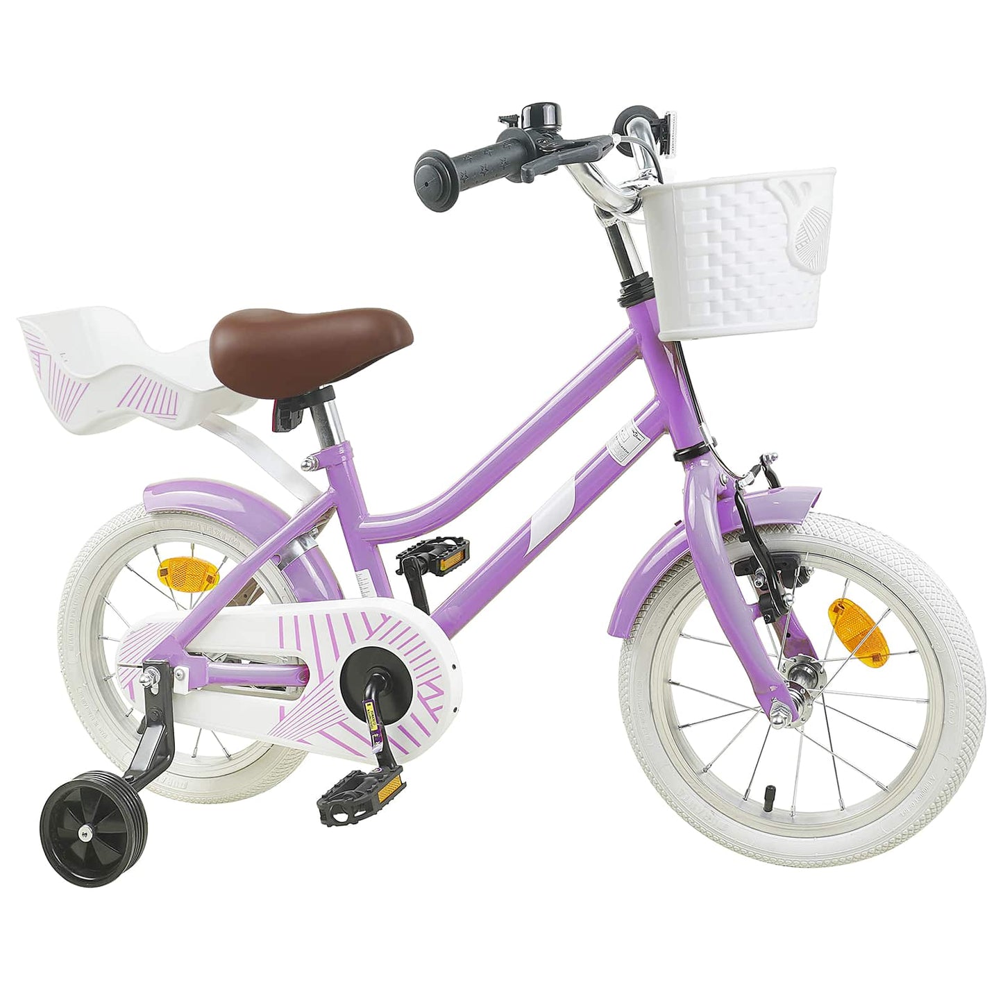 Kinderfahrrad 16 Zoll für 4-6 Jahre alt Lila