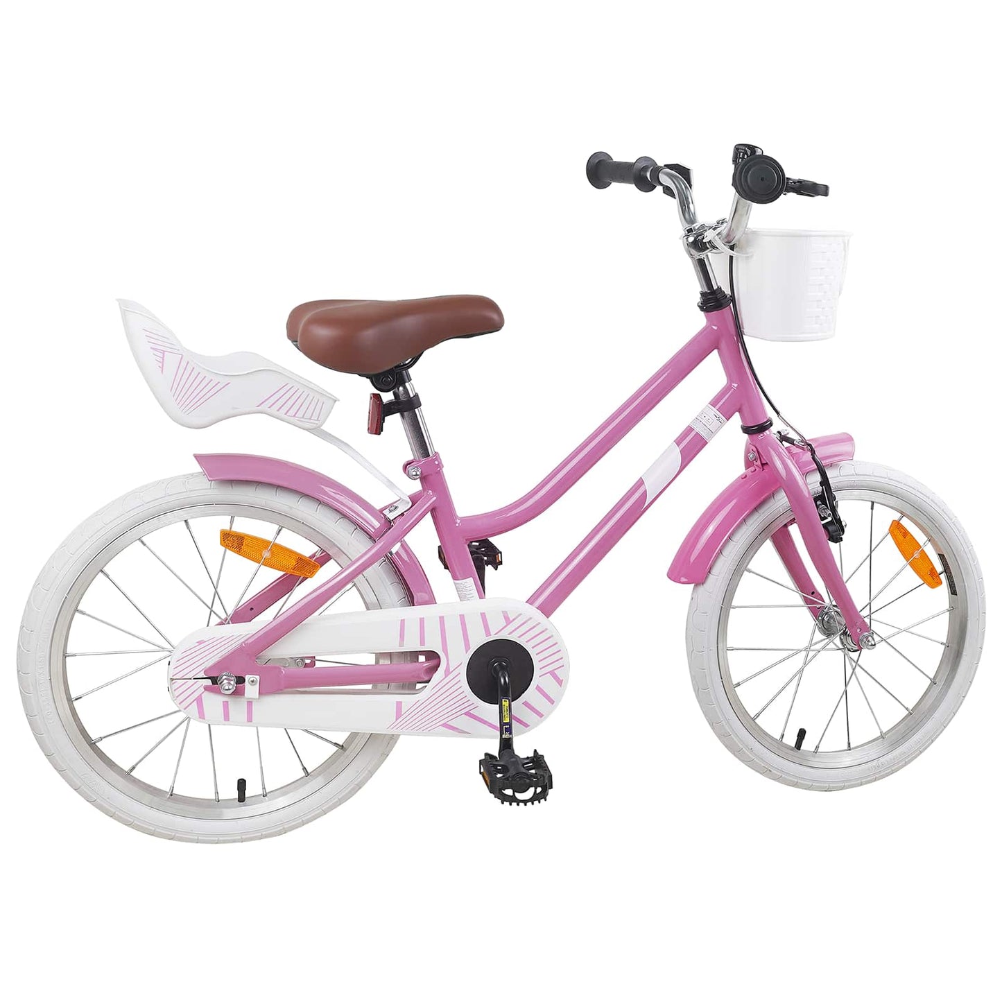 Kinderfahrrad 18 Zoll für 5-7 Jahre alt Hellrosa
