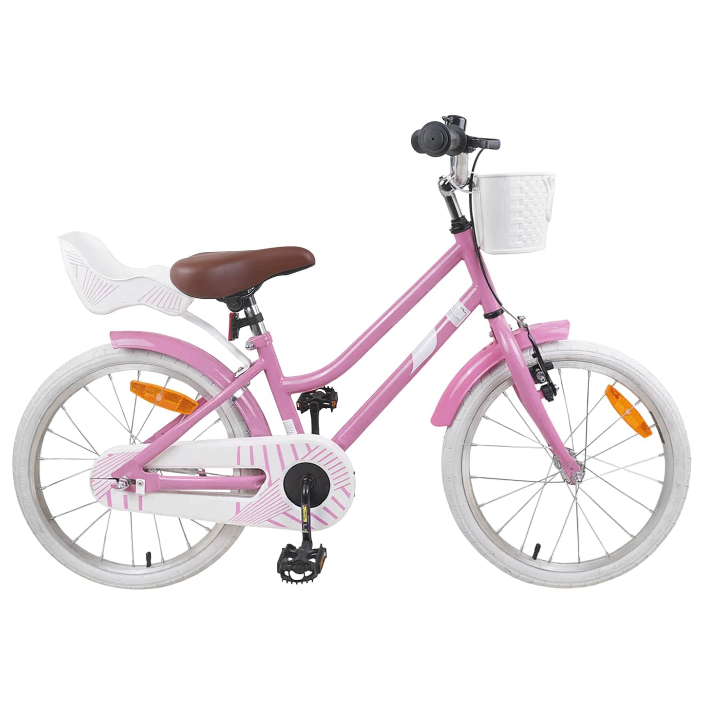 Kinderfahrrad 18 Zoll für 5-7 Jahre alt Hellrosa