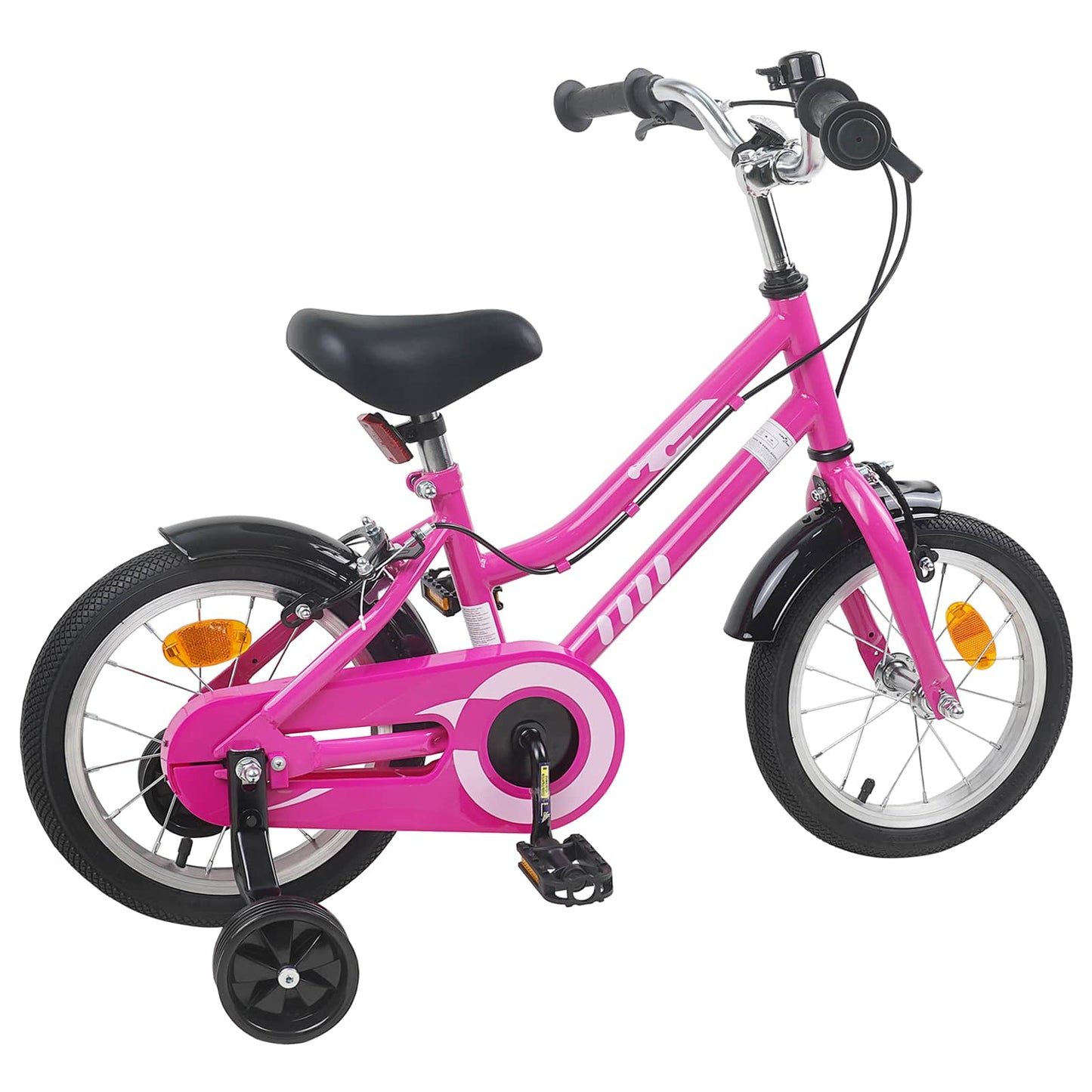 Kinderfahrrad 12 Zoll for 2 to 4 years old Pink Schwarz