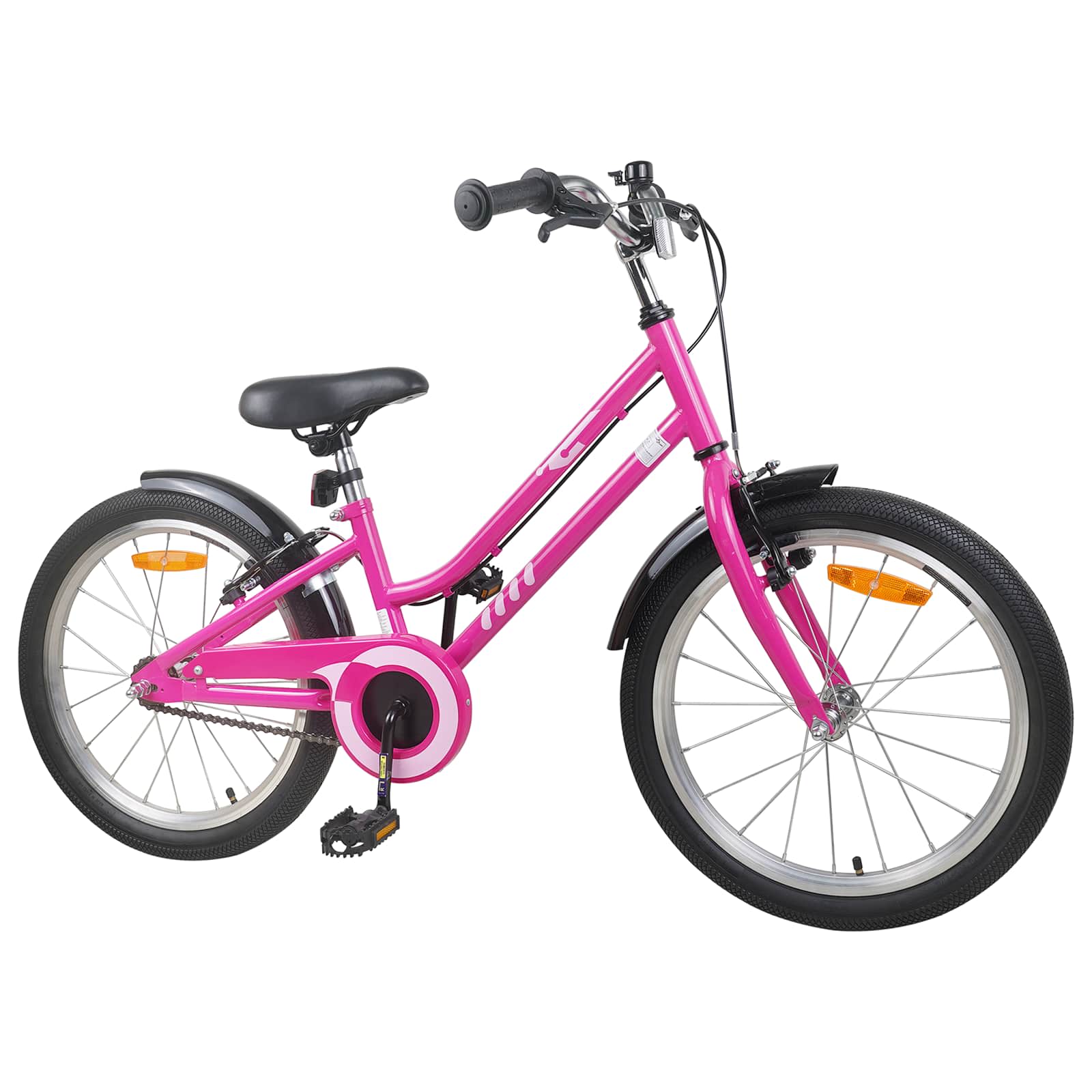 Kinderfahrrad 20 Zoll for kids aged 6 to 11 Pink Schwarz