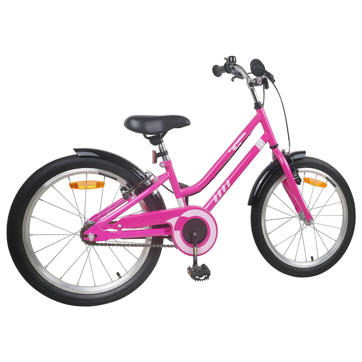 Kinderfahrrad 20 Zoll for kids aged 6 to 11 Pink Schwarz