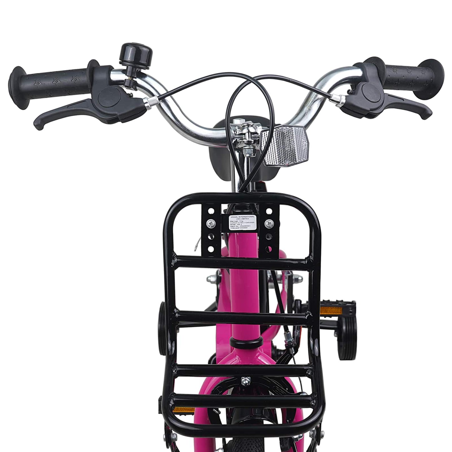 Kinderfahrrad 12 Zoll for 2 to 4 years old Rosa und Schwarz