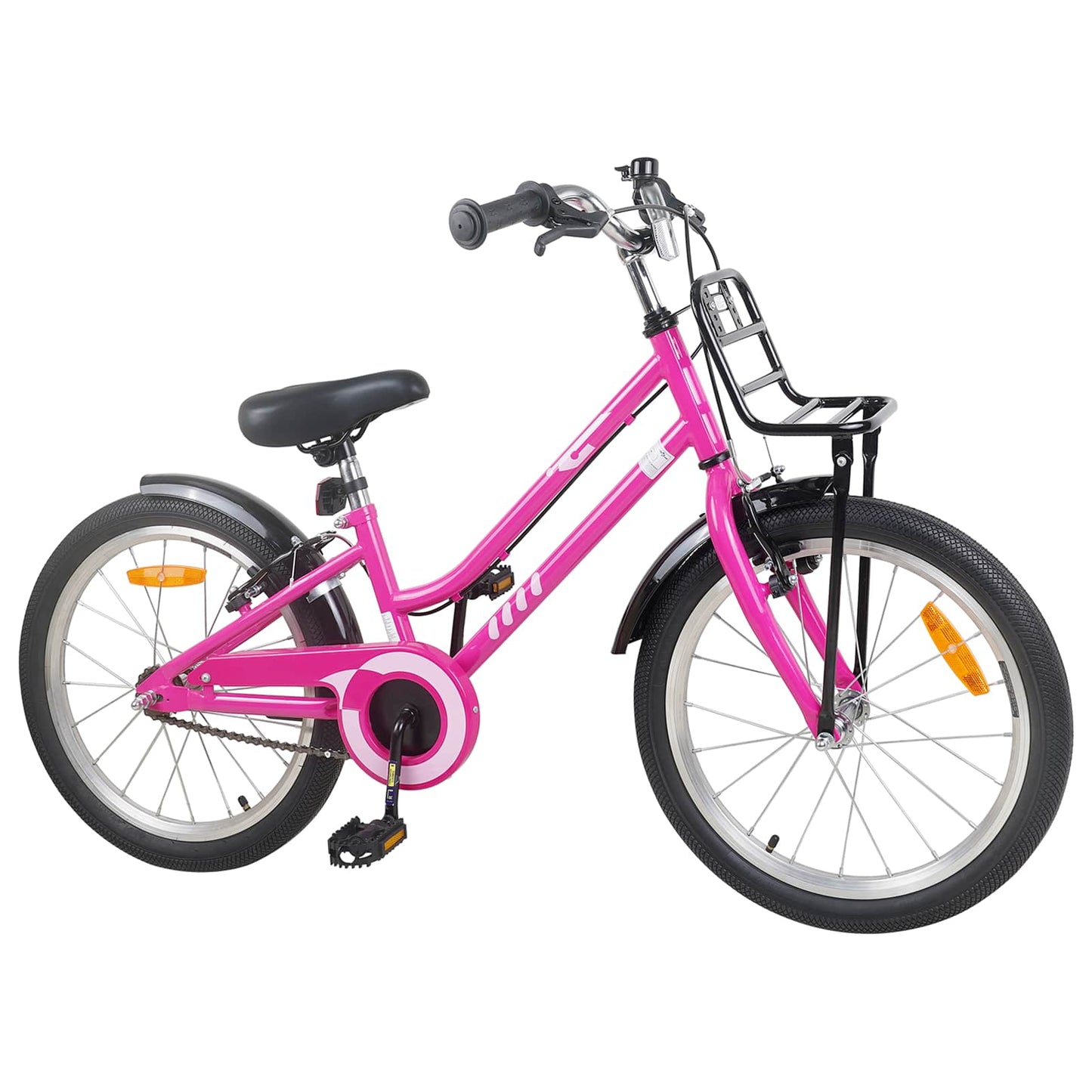 Kinderfahrrad 20 Zoll for kids aged 6 to 11 Pink Schwarz