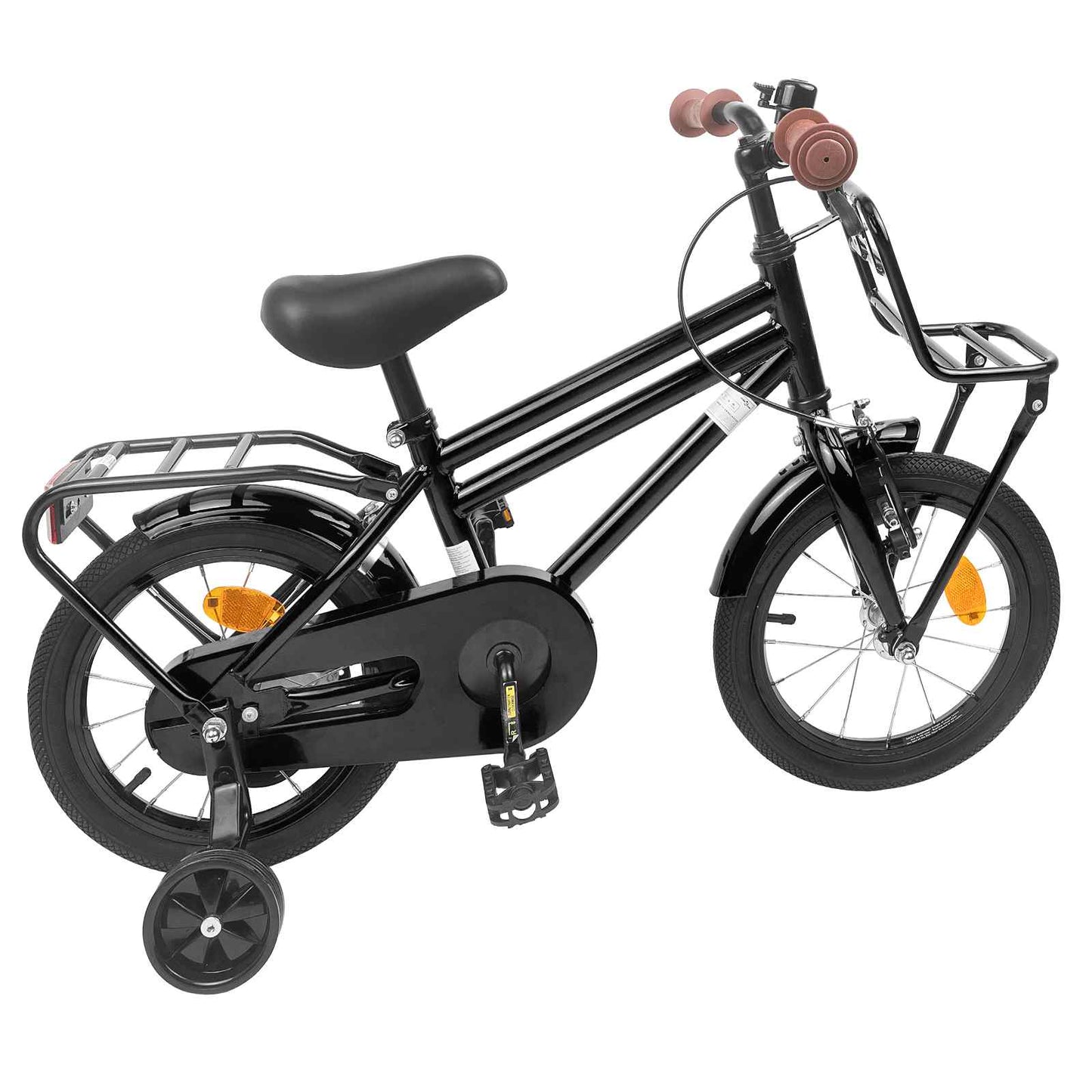 Kinderfahrrad 12 Zoll for 2 to 4 years old Schwarz