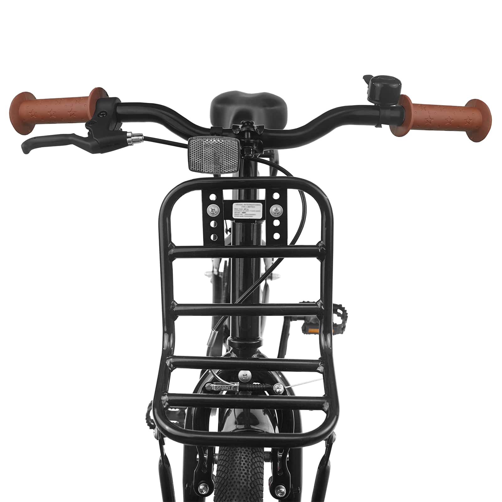 Kinderfahrrad 18 Zoll for 5-7 Years Old Schwarz